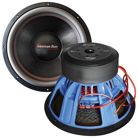 Abacus 15 in. 220W RMS & 4000W Max 2 Ohm DVC Woofer AB3952051